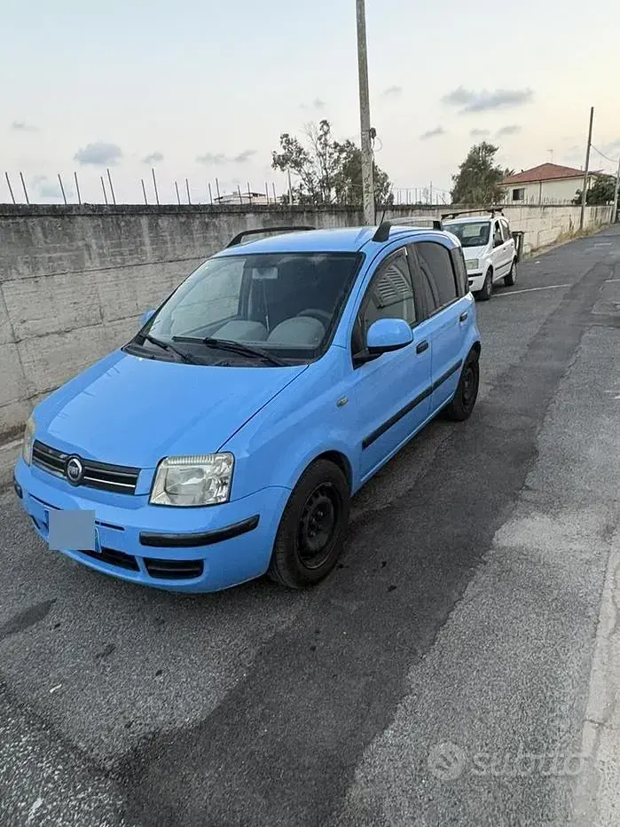 Usata Fiat Panda 2003 Bluazzurro Utilitaria