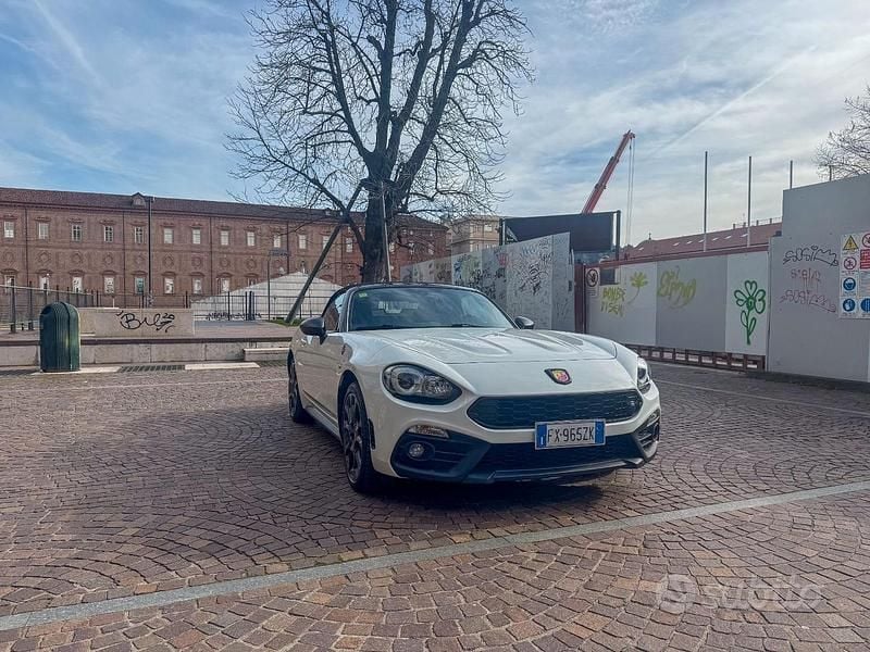 Usata Abarth 124 Spider 170 CV (125 kW) 2019 Bianco Cabrio