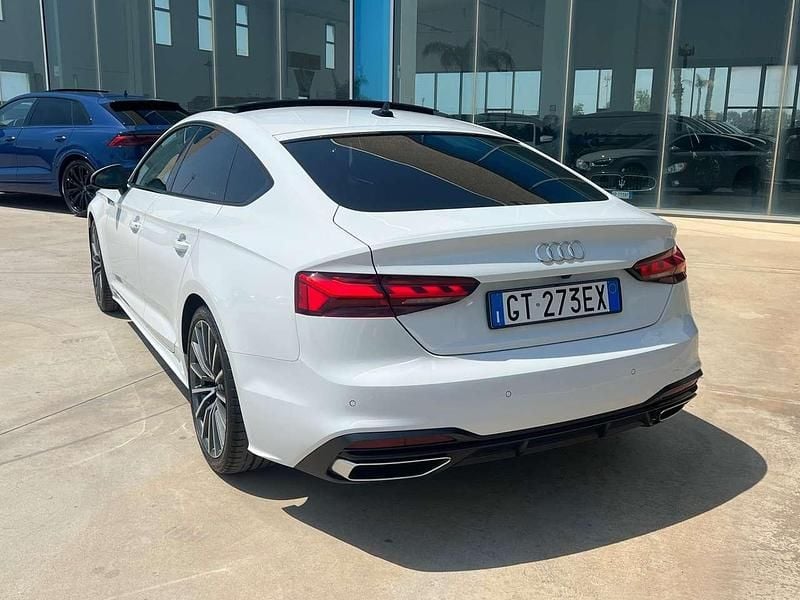 Usata Audi A5 Sportback Advanced Plus 204 CV (150 kW) 2023 Bianco Utilitaria