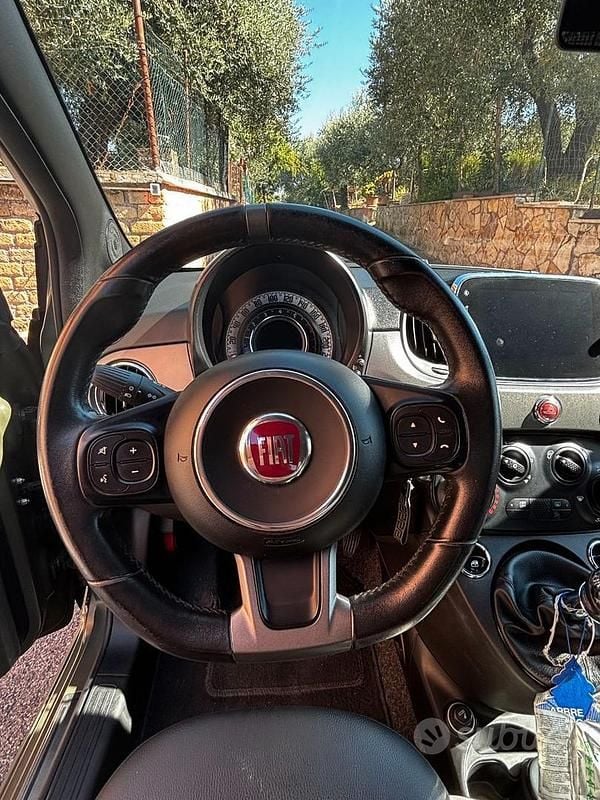Usata Fiat 500 69 CV (50 kW) 2017 Verde Berlina