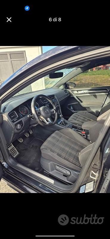 Usata VW Golf VII GTD 184 CV (135 kW) 2016 Nero Berlina