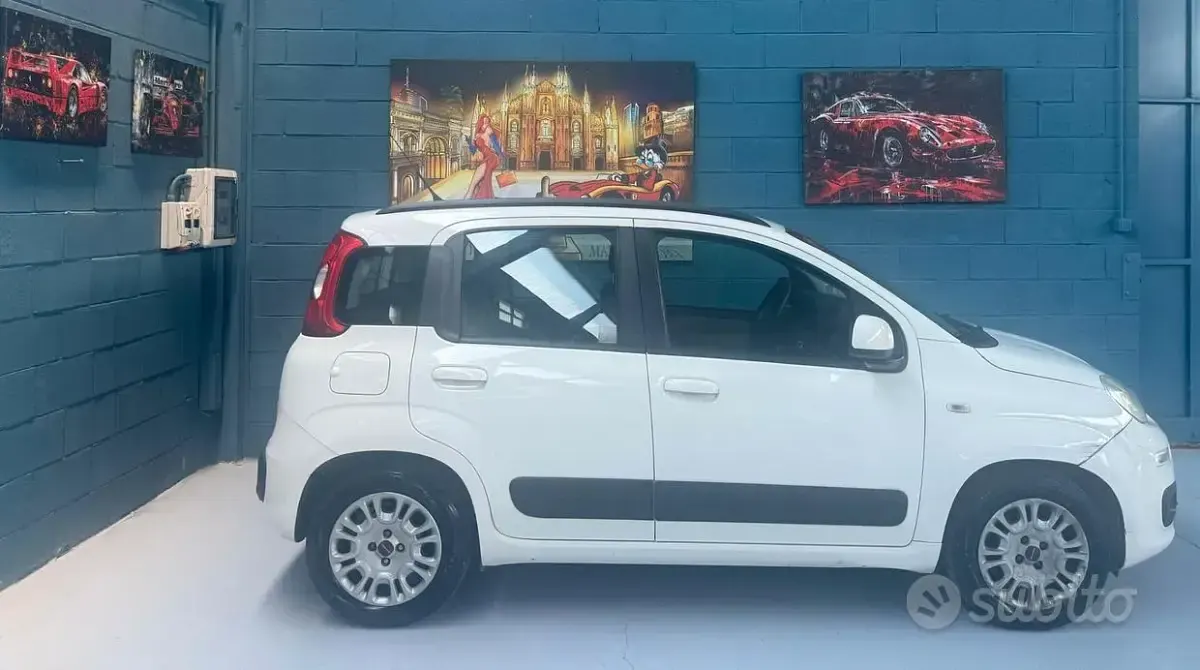 Usata Fiat Panda 69 CV (50 kW) 2012 Bianco Utilitaria