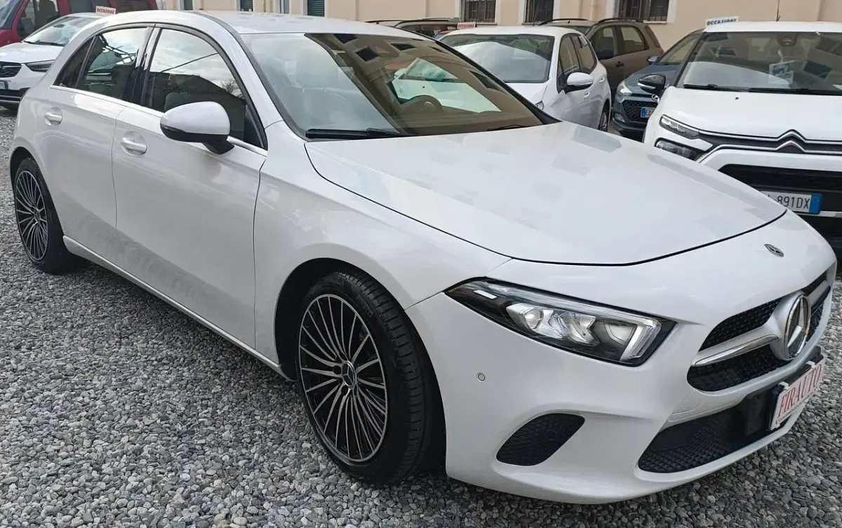 Usata Mercedes A180 Executive 116 CV (85 kW) 2019 Bianco Berlina