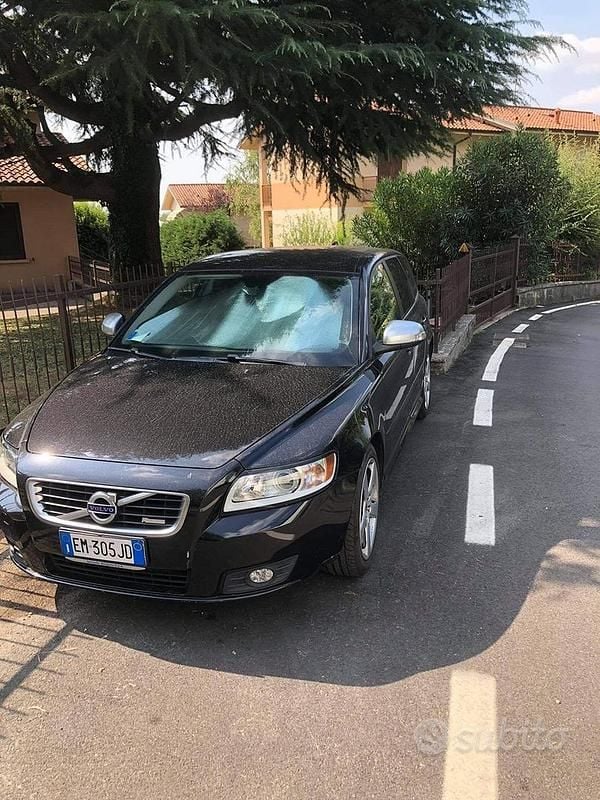 Usata Volvo V50 R-Design 2012 Nero Station wagon