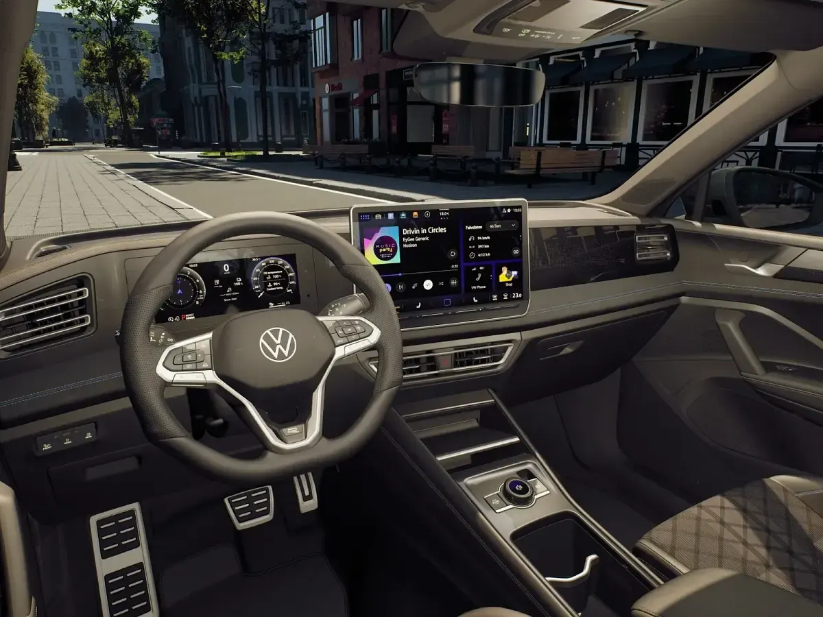 Nuova VW Tiguan R-line Plus 204 CV (150 kW) 2026 Dolphin grey metallizzato SUV