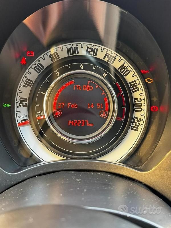 Usata Fiat 500 Lounge 95 CV (69 kW) 2018 Berlina