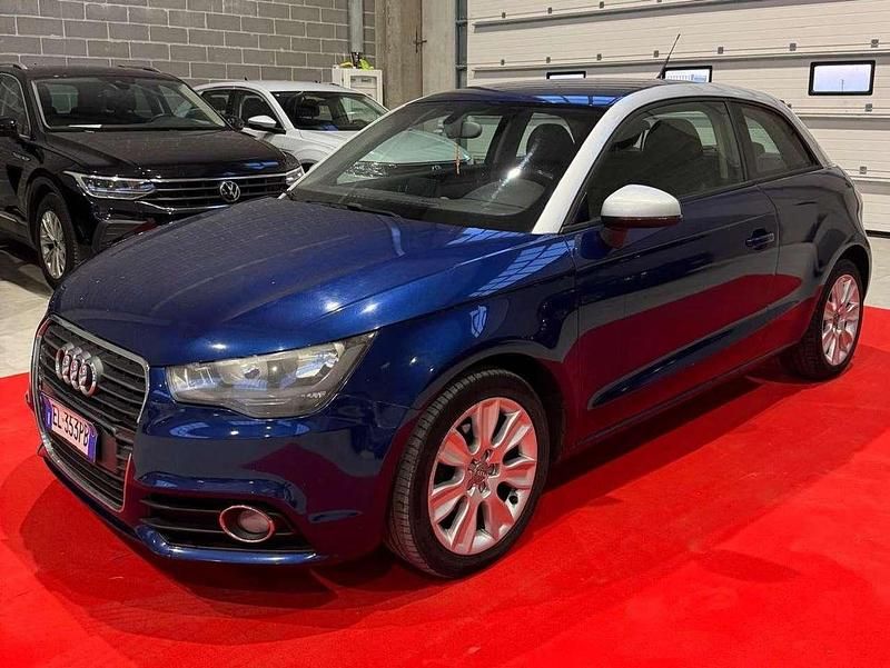 Usata Audi A1 Ambition 86 CV (63 kW) 2012 Blu Utilitaria