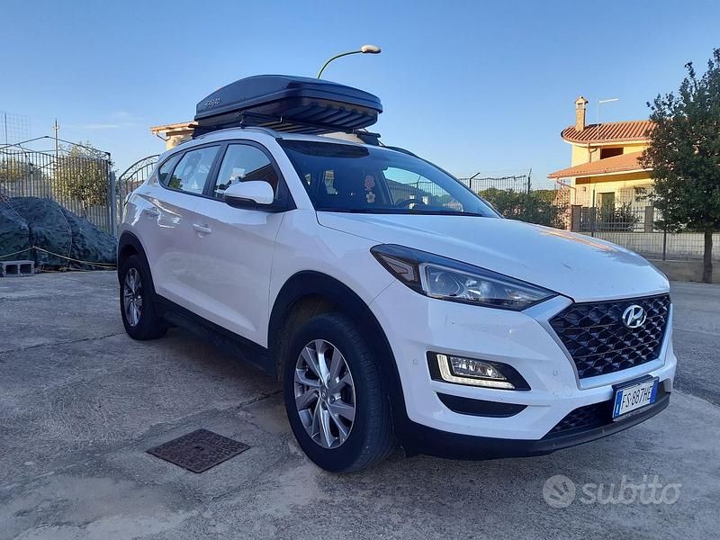Usata Hyundai Tucson 116 CV (85 kW) 2018 Bianco SUV
