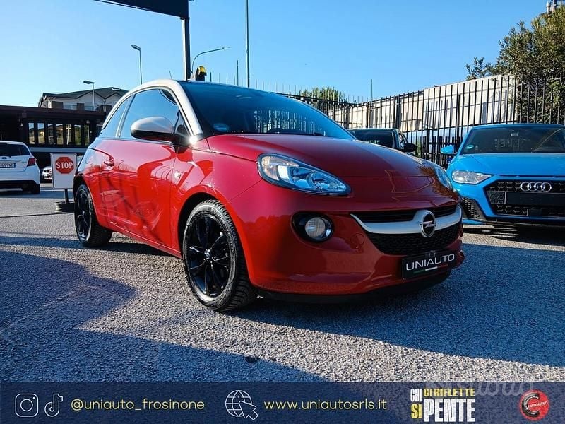Usata Opel Adam Jam 87 CV (63 kW) 2017 Rosso Utilitaria