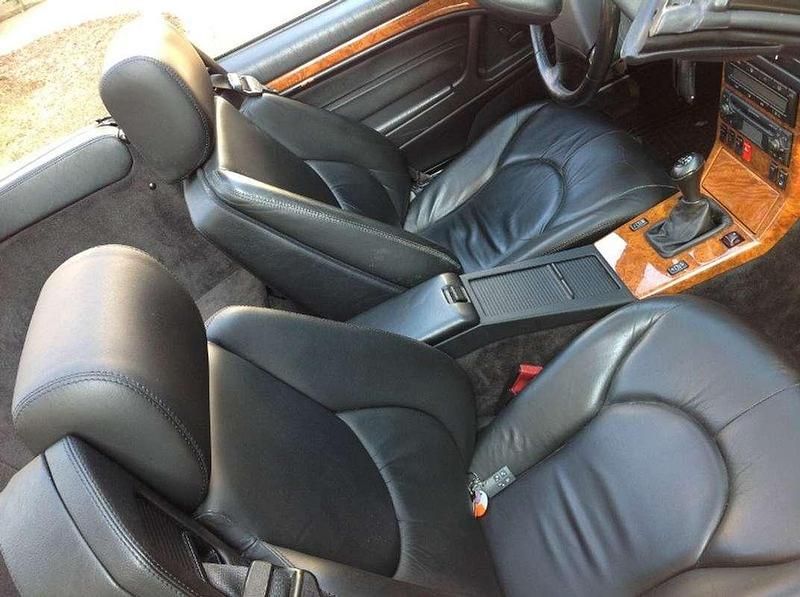 Usata Mercedes SL280 Elegance 204 CV (150 kW) 1998 Argento Cabrio