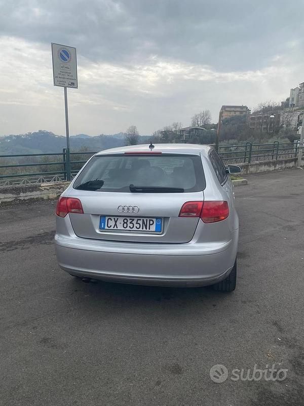 Usata Audi A3 Ambition 140 CV (102 kW) 2005 Grigio Utilitaria