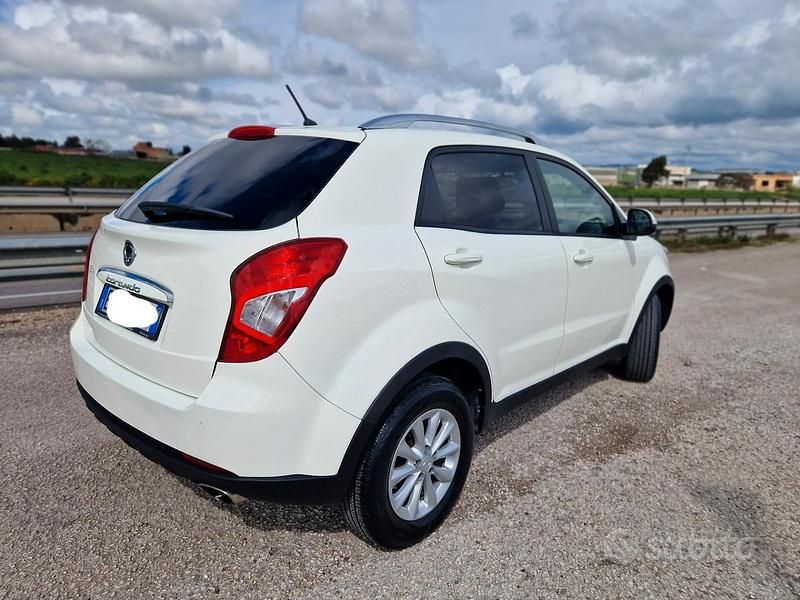 Usata SsangYong Korando 150 CV (110 kW) 2014 Bianco SUV