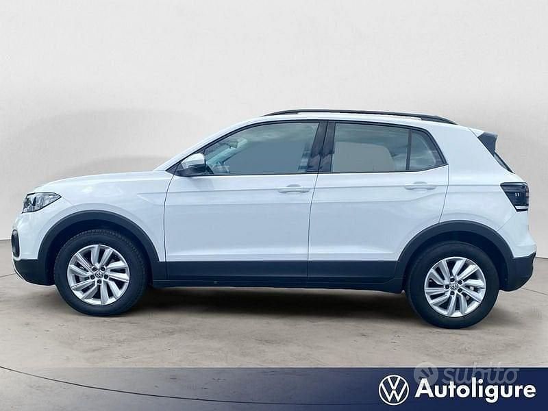 Usata VW T-Cross Style 95 CV (69 kW) 2021 Bianco SUV