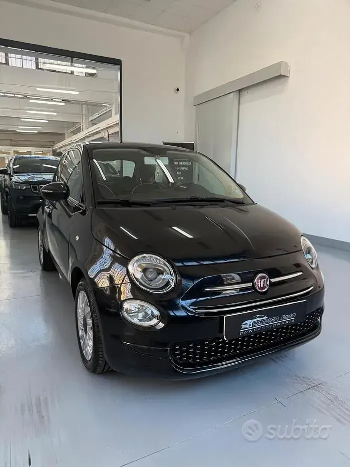 Usata Fiat 500 Lounge 69 CV (50 kW) 2018 Nero Utilitaria