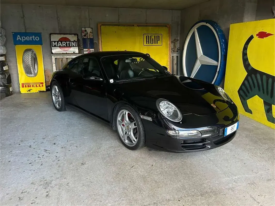 Usata Porsche 997 355 CV (261 kW) 2005 Nero Coupé