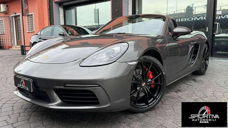 Usata Porsche 718 Spyder 299 CV (219 kW) 2019 Grigio Cabrio