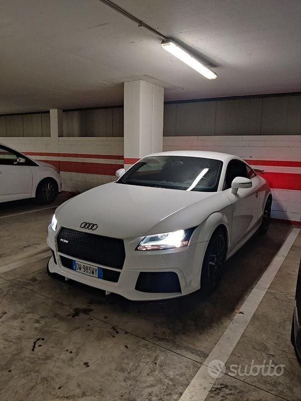 Usata Audi TT RS 180 CV (132 kW) 2009 Bianco Coupé