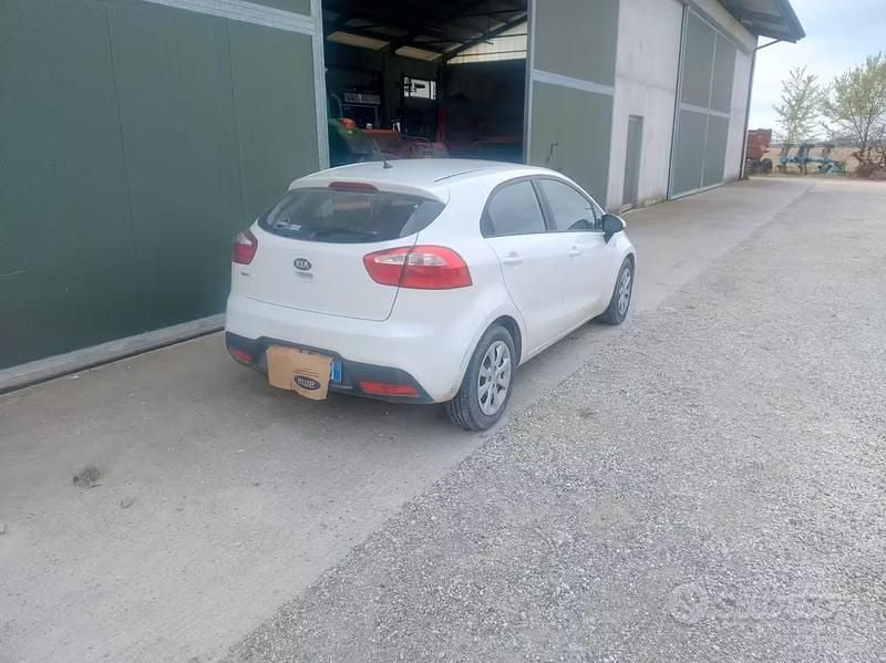Usata Kia Rio 84 CV (61 kW) 2016 Bianco Utilitaria
