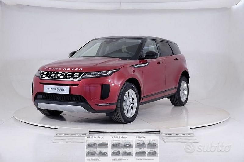 Rosso Usata 2021 Land Rover Range Rover evoque S SUV | 31.400 € (Buon prezzo) - Immagine 1/4