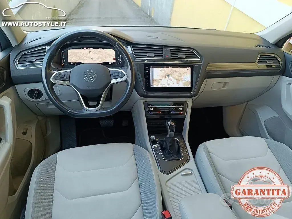 Usata VW Tiguan Allspace Elegance 150 CV (110 kW) 2022 Grigio SUV
