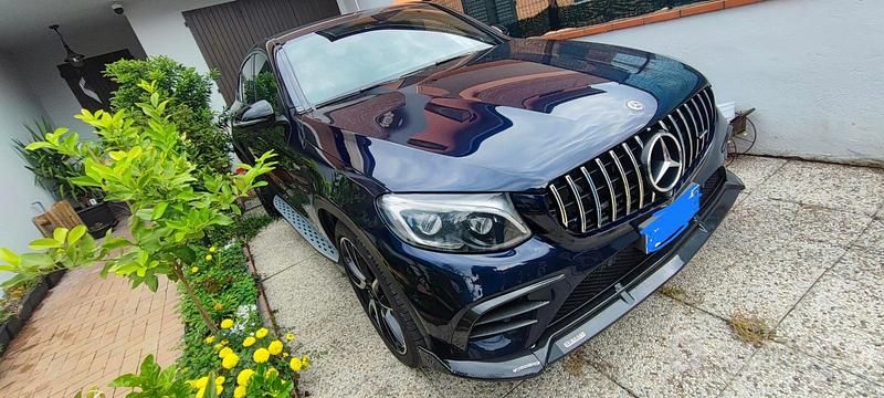 Usata Mercedes GLC43 AMG AMG 367 CV (269 kW) 2018 Blu Coupé