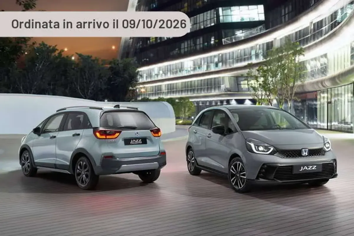Nuova Honda Jazz Elegance 122 CV (89 kW) 2026 Argento Utilitaria