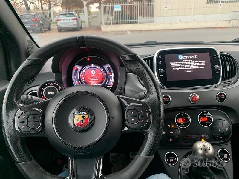 Usata Abarth 595 Turismo 2016 Grigio Cabrio