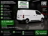 Nuova Fiat Scudo 120 CV (88 kW) 2026 Bianco Furgone