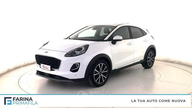 Usata Ford Puma Titanium S 125 CV (91 kW) 2022 Bianco SUV