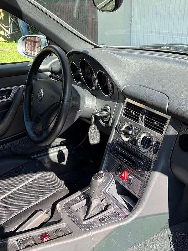 Usata Mercedes SLK200 163 CV (119 kW) 2002 Grigio Cabrio