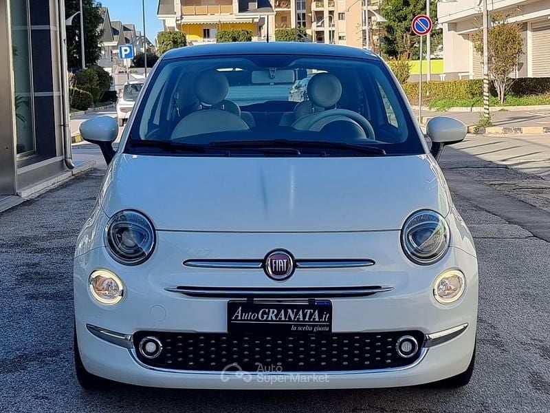 Usata Fiat 500 Lounge 69 CV (50 kW) 2021 Bianco Utilitaria