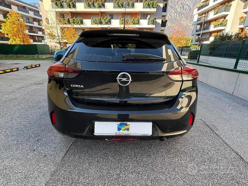 Usata Opel Corsa Elegance 75 CV (55 kW) 2021 Nero Berlina