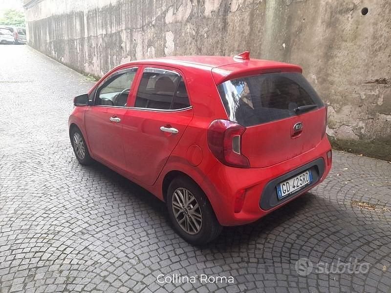 Usata Kia Picanto Style 67 CV (49 kW) 2020 Rosso Utilitaria