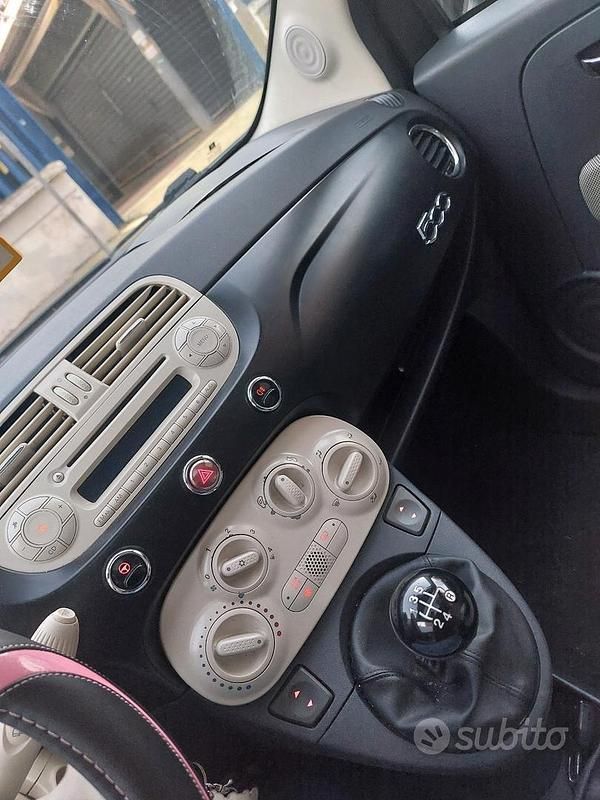 Usata Fiat 500 2012 Nero Utilitaria
