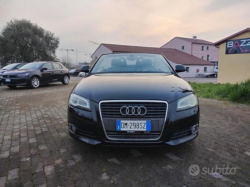 Usata Audi A3 Cabriolet 200 CV (147 kW) 2008 Nero Cabrio
