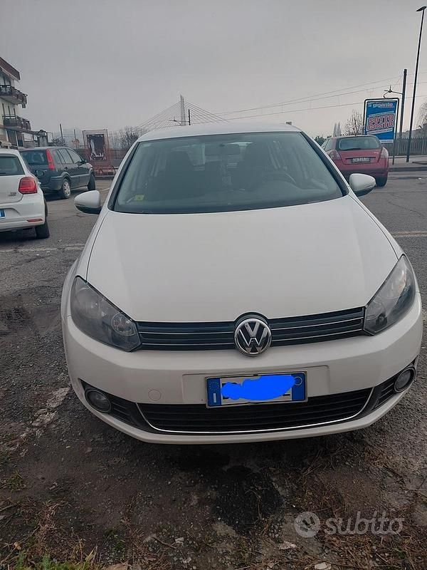 Usata VW Golf VI 110 CV (80 kW) 2009 Nero Utilitaria