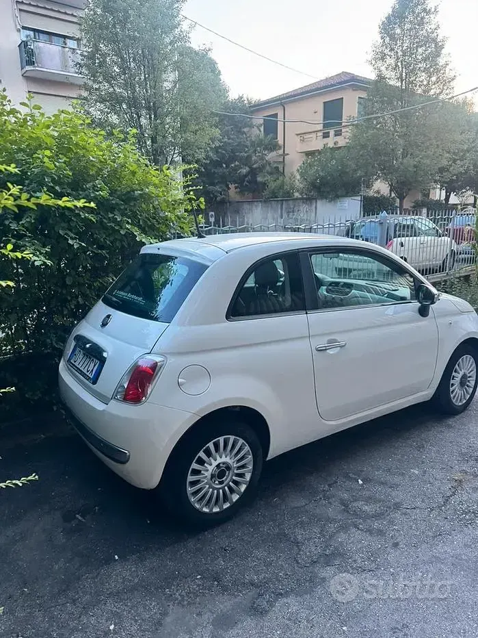 Usata Fiat 500 69 CV (50 kW) 2014 Bianco Berlina