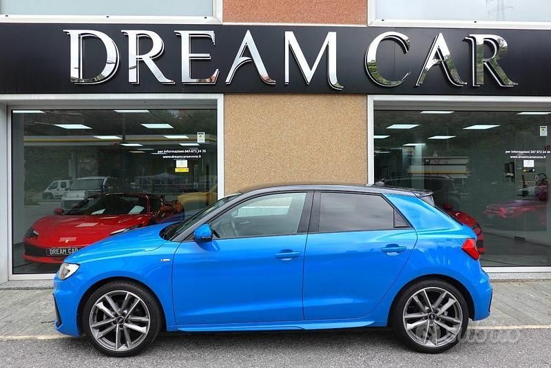 Usata Audi A1 S-Line 150 CV (110 kW) 2021 Blu SUV