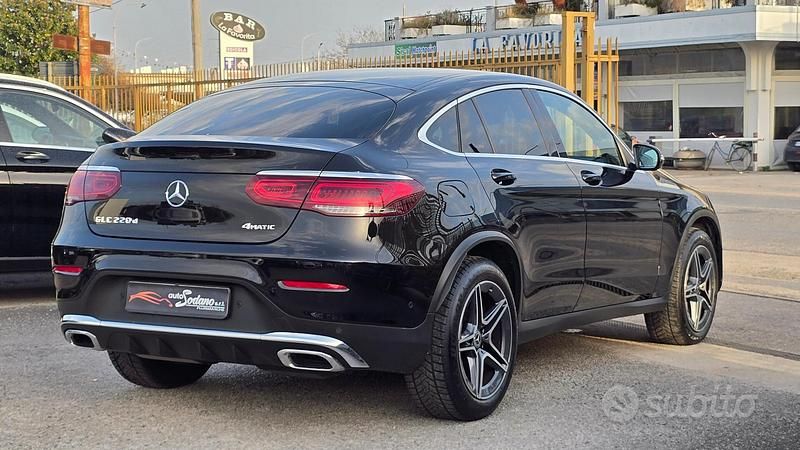 Usata Mercedes GLC220 Premium Plus 194 CV (142 kW) 2021 Nero Coupé