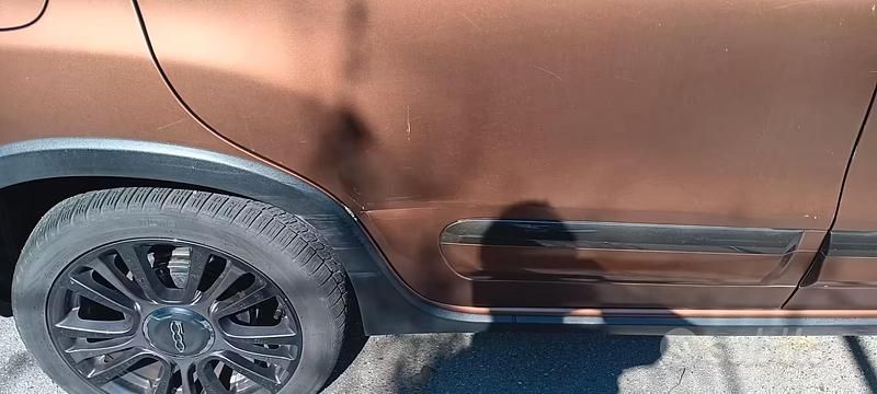 Usata Fiat 500L 95 CV (69 kW) 2019 Marrone Monovolume