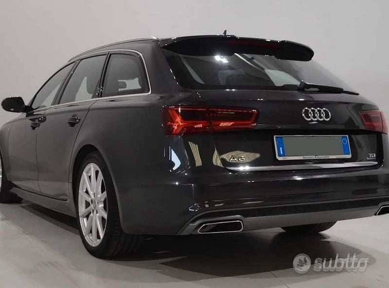 Usata Audi A6 S-Line 190 CV (139 kW) 2018 Nero Berlina