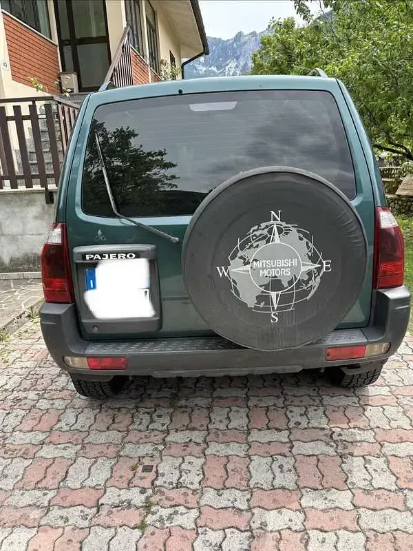 Usata Mitsubishi Pajero 116 CV (85 kW) 2004 Verde SUV