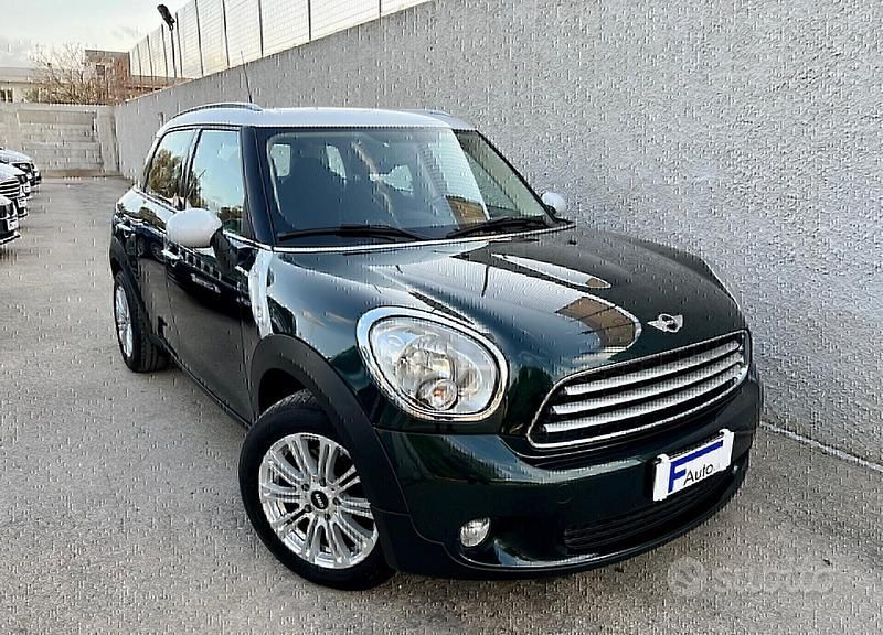 Usata Mini Cooper D Countryman 111 CV (81 kW) 2011 Verde SUV