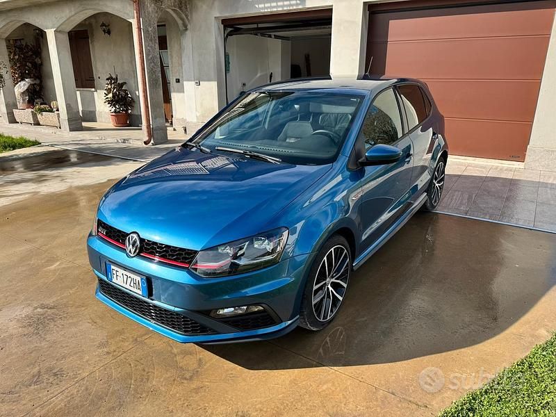 Usata VW Polo GTI 192 CV (141 kW) 2016 Blu Berlina
