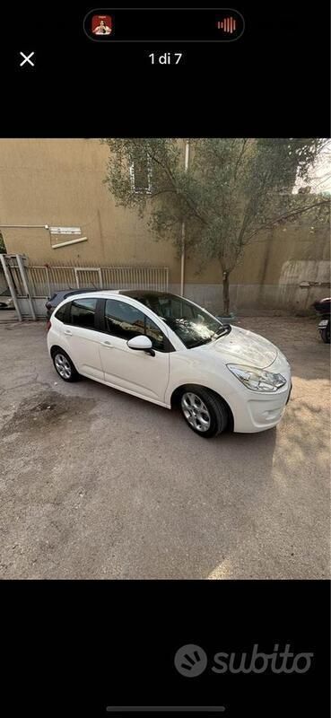 Usata Citroën C3 60 CV (44 kW) 2012 Bianco Utilitaria