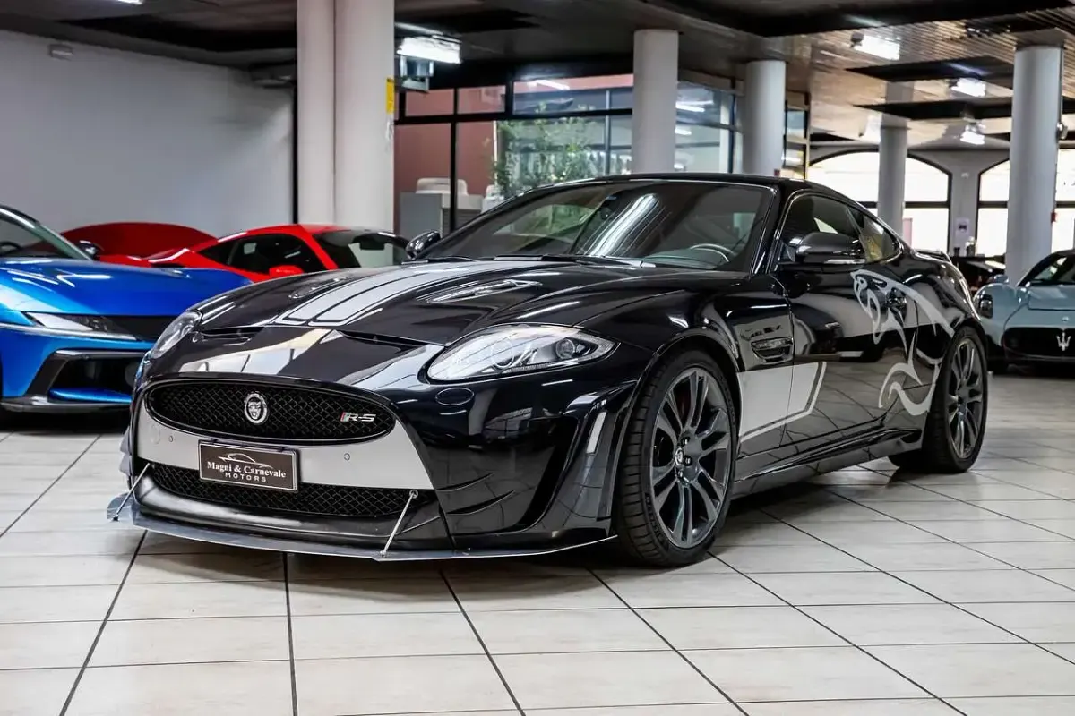 Usata Jaguar XK R 551 CV (405 kW) 2011 Nero Coupé