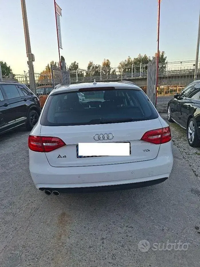 Begagnad Audi A4 150 HK (110 kW) 2015 Vit Kombi