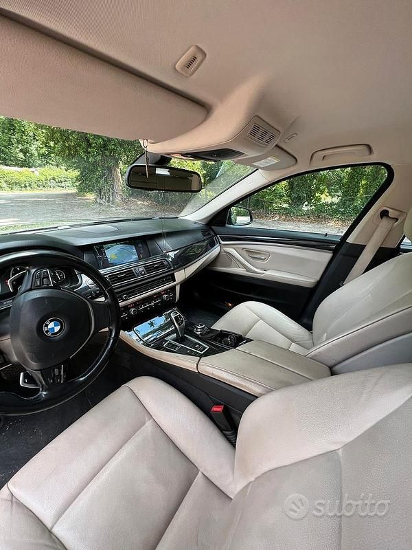 Usata BMW 525 M Sport 218 CV (160 kW) 2012 Marrone Berlina