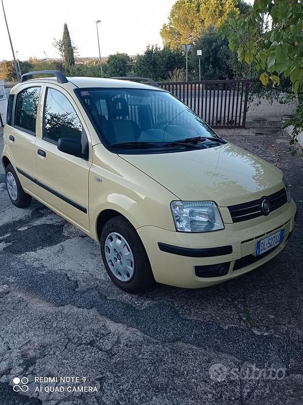 Usata Fiat Panda 2008 Giallo Utilitaria