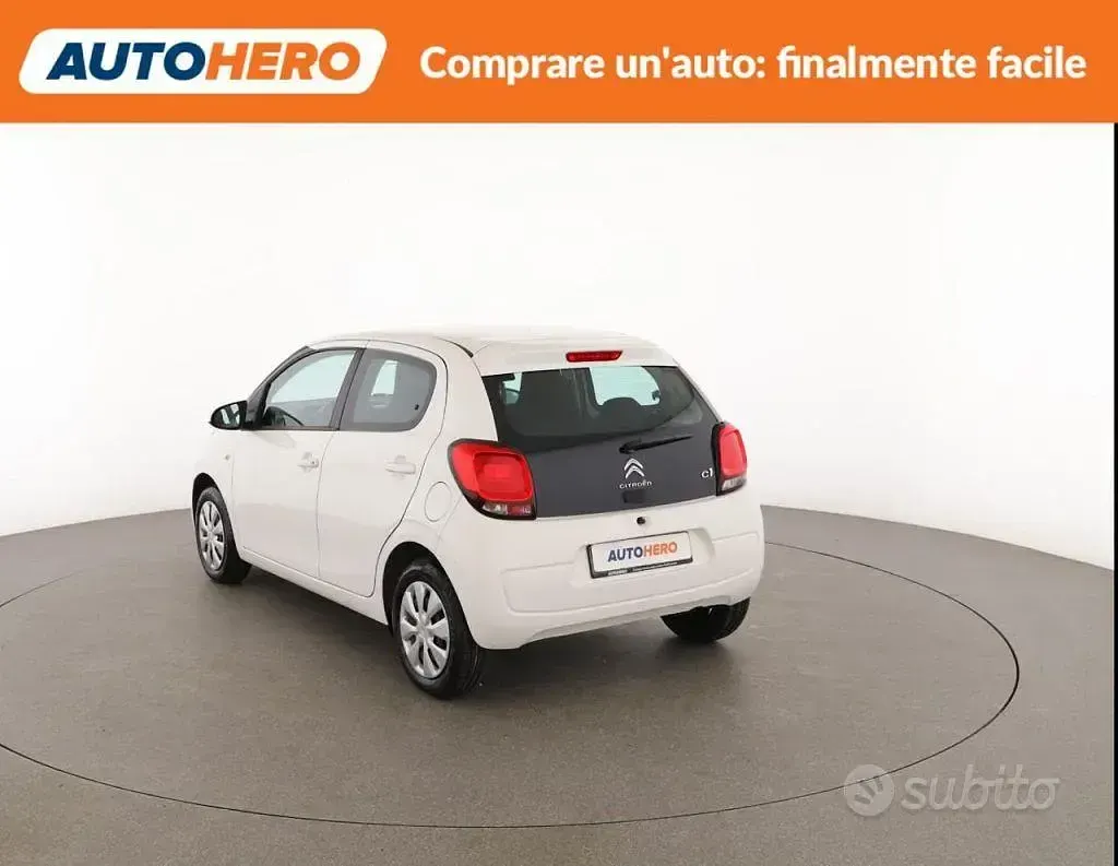 Second-hand Citroën C1 Feel 69 CP (50 kW) 2015 Alb Hatchback